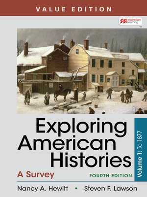 cover image of Exploring American Histories, Value Edition, Volume 1